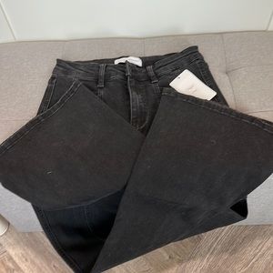 NWT Black Flared Leg Jeans